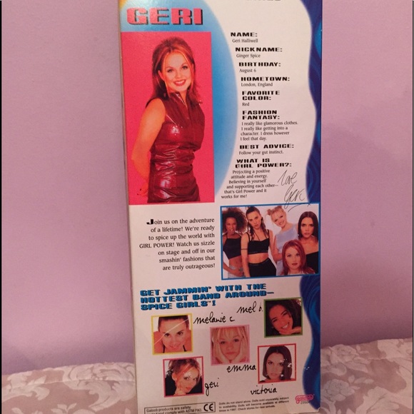 Spice Girls-Girl Power Doll-Geri H..Ginger - Picture 8 of 8
